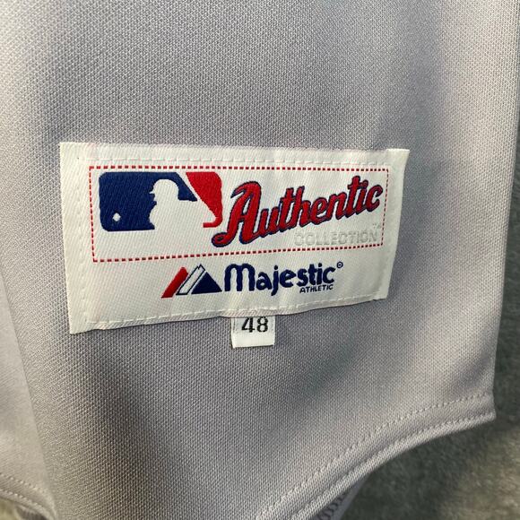 Chicago White Sox Keegan #22 MLB Majestic Authentic‎ Baseball Jersey Gray - Picture 14 of 16